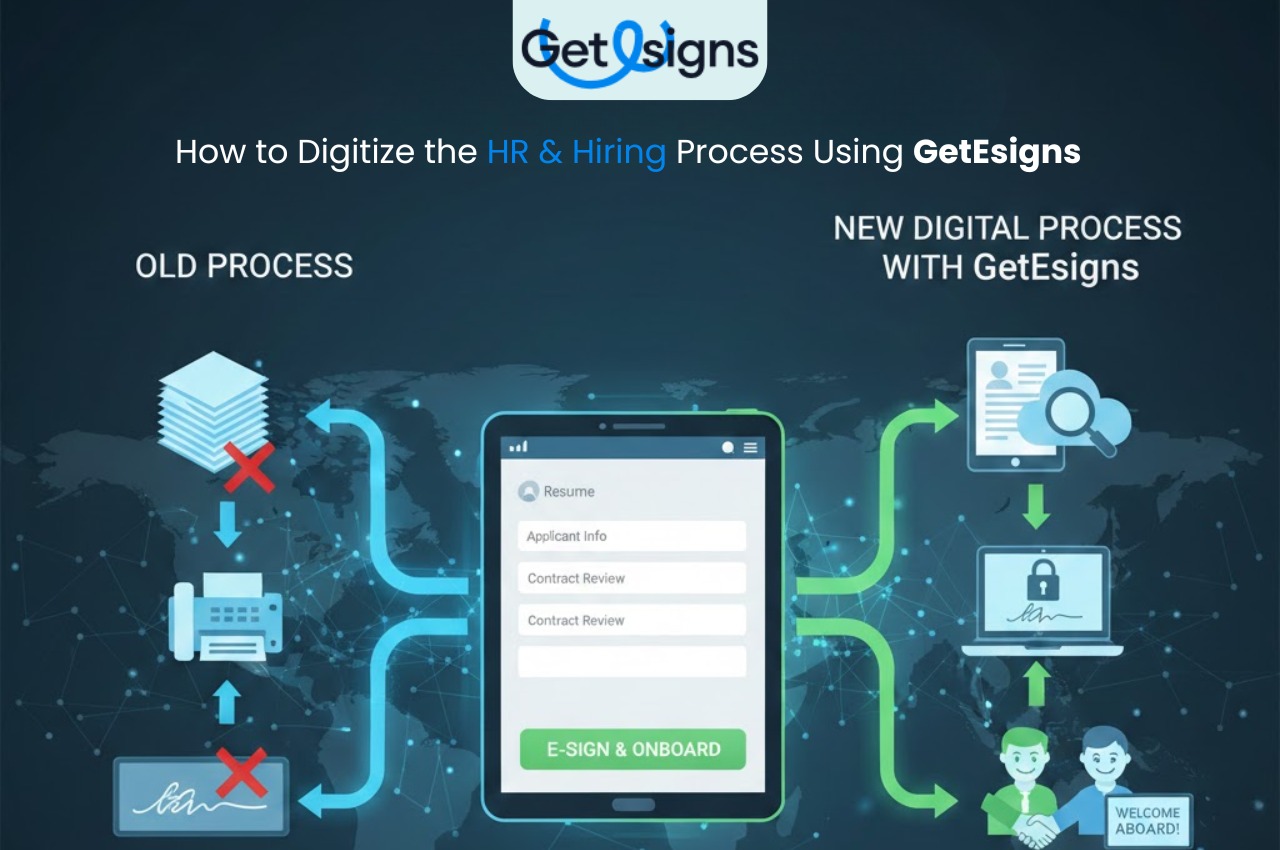How to Digitize the HR & Hiring Process Using GetEsigns