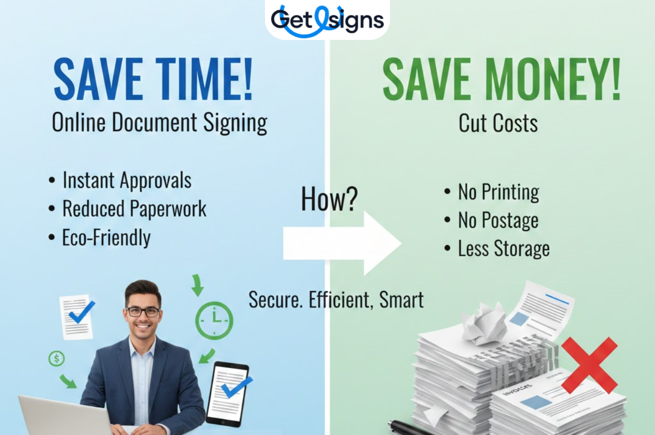 Save Time and Money Using Online Document Signing